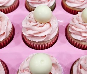 BatterUp Elk Grove Strawberry Cupcake